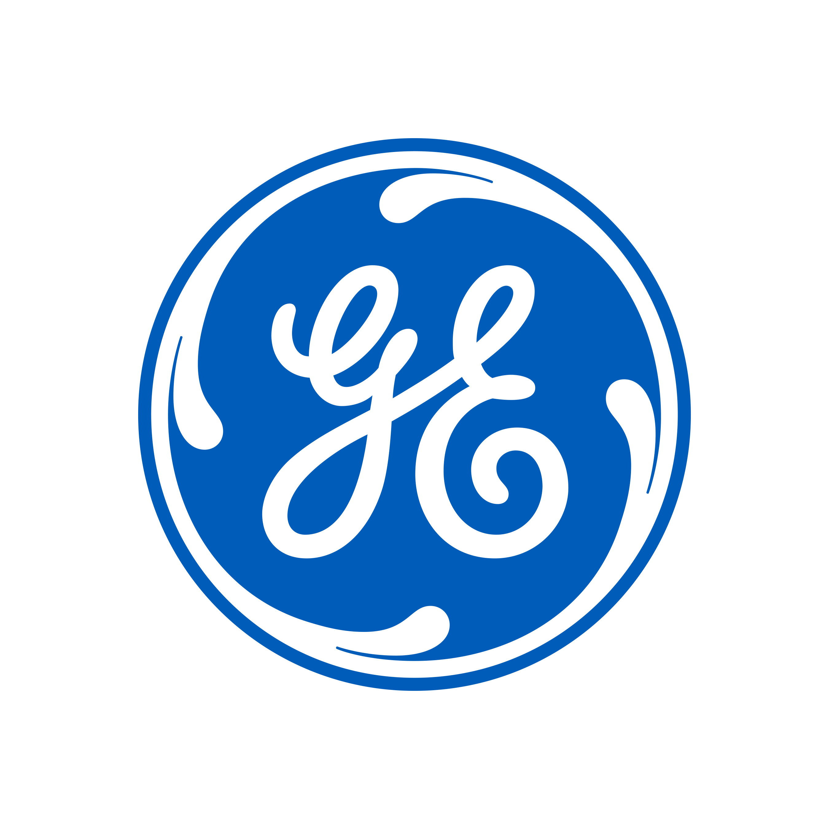 Ge Monogram Primary Blue RGB